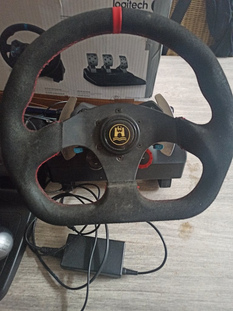 logitech g29 met modded stuur, Ophalen, Gebruikt, Stuur of Pedalen