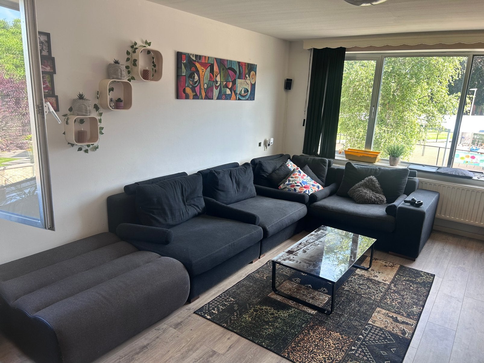 Zetel, Huis en Inrichting, Zetels | Complete zithoeken, Zo goed als nieuw, Ophalen
