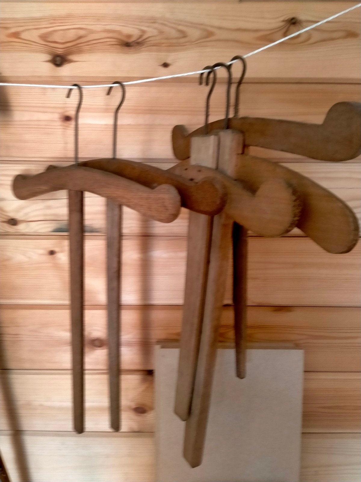 lot van5 oude kapstokken, Antiek en Kunst, Ophalen