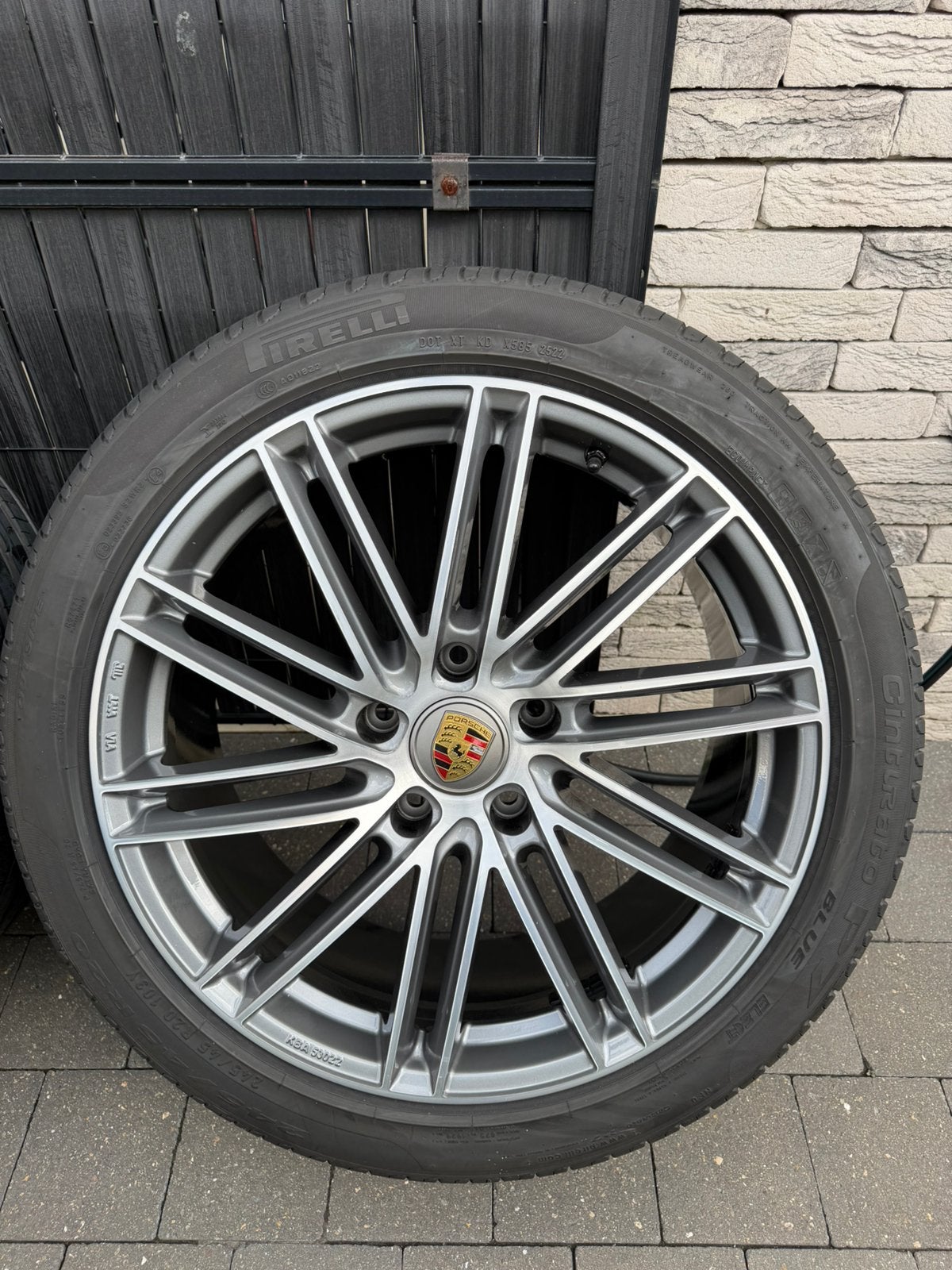 ENSEMBLE DE JANTES PORSCHE DE 20 POUCES DE LARGE AVEC PNEUS, Autos : Pièces & Accessoires, Enlèvement, 20 pouces, Pneus été, Pneus et Jantes