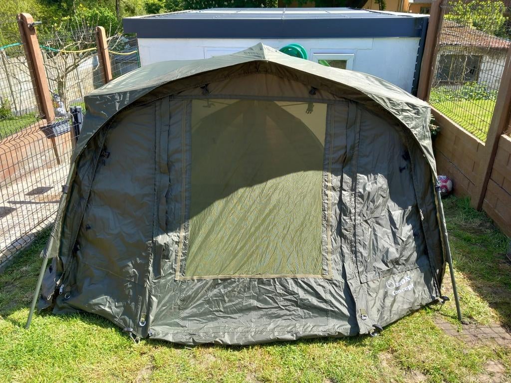Paraplu voor tenten, Ophalen