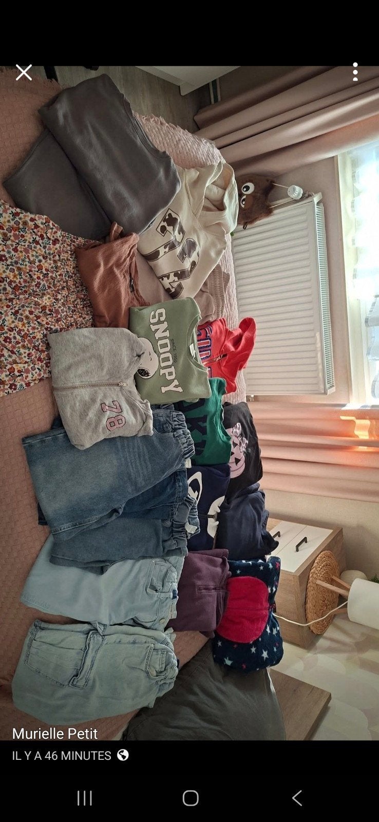 vêtements fille 10-12 ans, Enlèvement, Fille