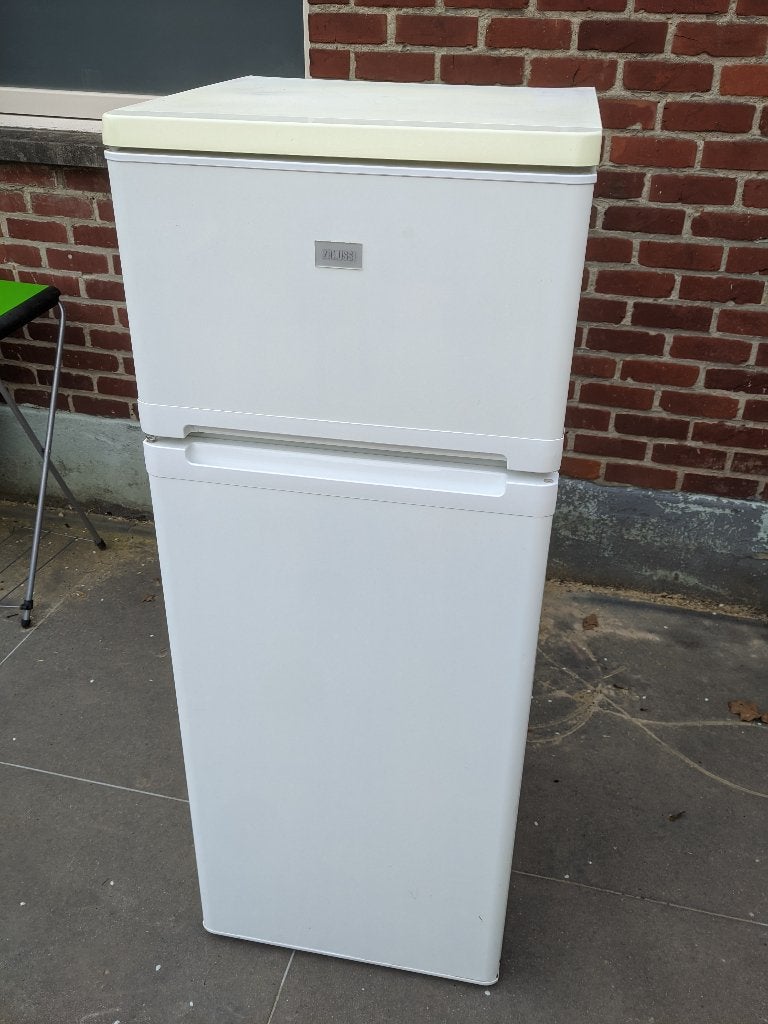 zanussi frigo/diepvries, Ophalen, Gebruikt, 200 liter of meer, Met aparte vriezer