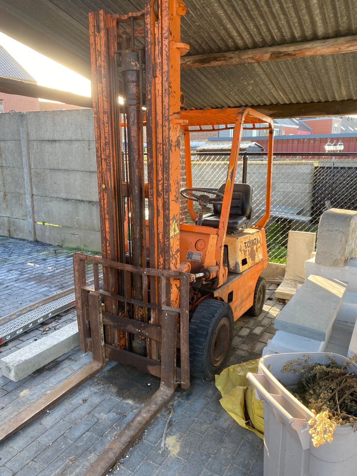 Heftruck Toyata benzine MOET WEG, Enlèvement, Essence, Chariot élévateur