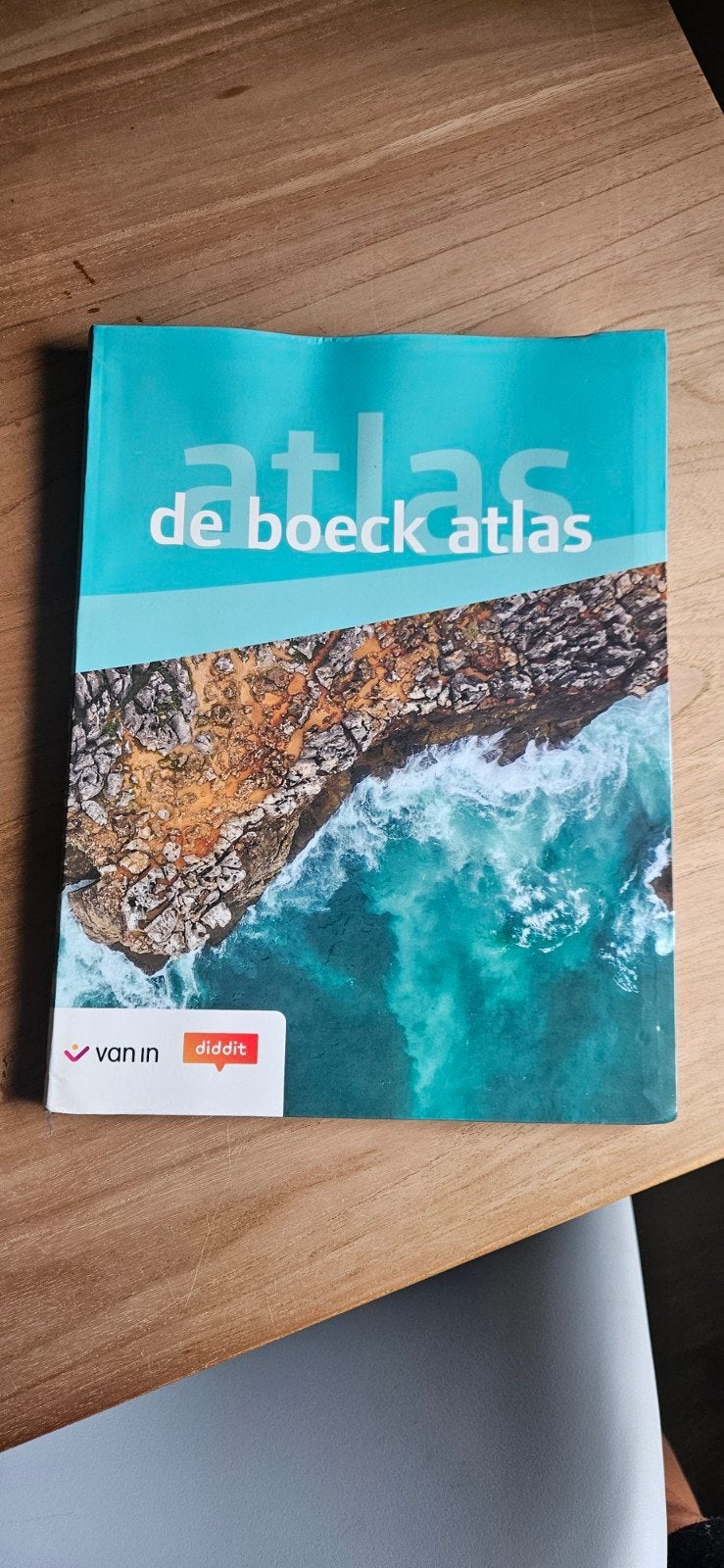De boeck atlas - Softcover, Boeken, Ophalen of Verzenden, Nederlands