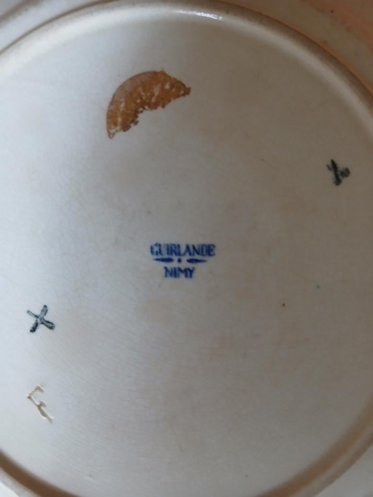 Assiette Nimy., Antiquités & Art, Enlèvement