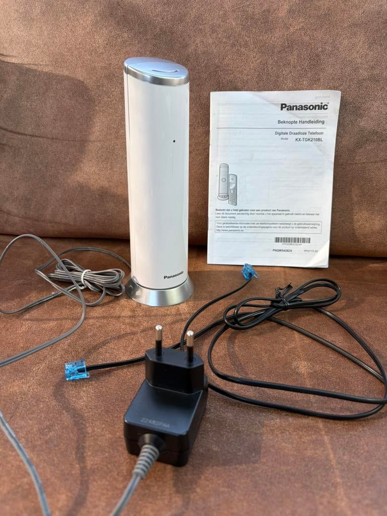 Panasonic digitale draadloze telefoon, Telecommunicatie, Vaste telefoons | Handsets en Draadloos, Ophalen, Gebruikt, 1 handset