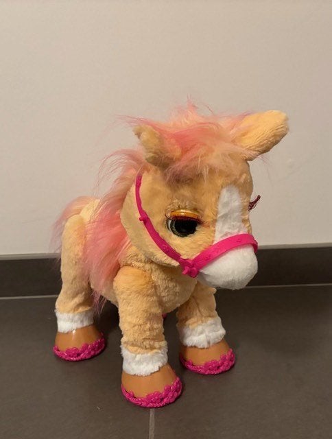 FurReal Cinnamon Mijn Styling Pony - Interactieve knuffel, Kinderen en Baby's, Ophalen, Zo goed als nieuw, Met geluid