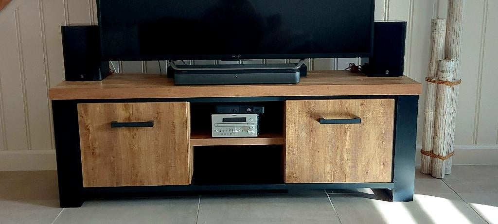 Meuble TV, Maison & Meubles, Armoires | Mobilier de télévision, 25 à 50 cm, Moins de 100 cm, 150 à 200 cm, Comme neuf