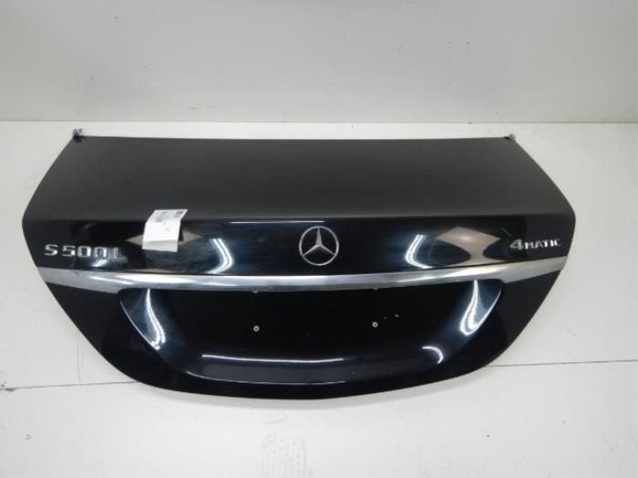 Mercedes-Benz S-Klasse W222 Achterklep Zwart, Ophalen of Verzenden, Gebruikt, Achter, Achterklep