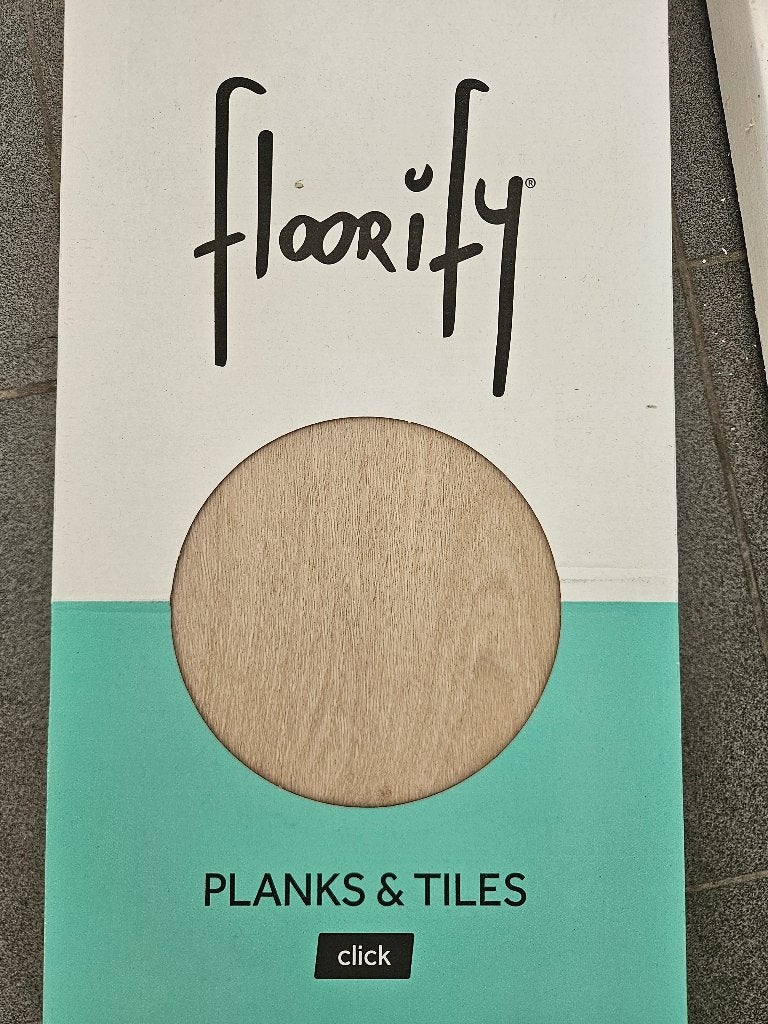 Lot Floorify NEUF – 2 boîtes sol vinyle + sous-couche, Bricolage & Construction, Enlèvement, Neuf, Parquet