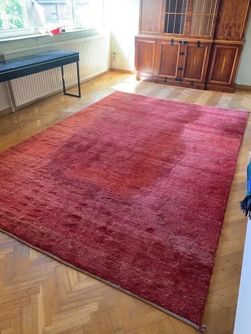 handgeknoopt Tapijt Gabbeh Rood  prachtig -, Ophalen, Rood
