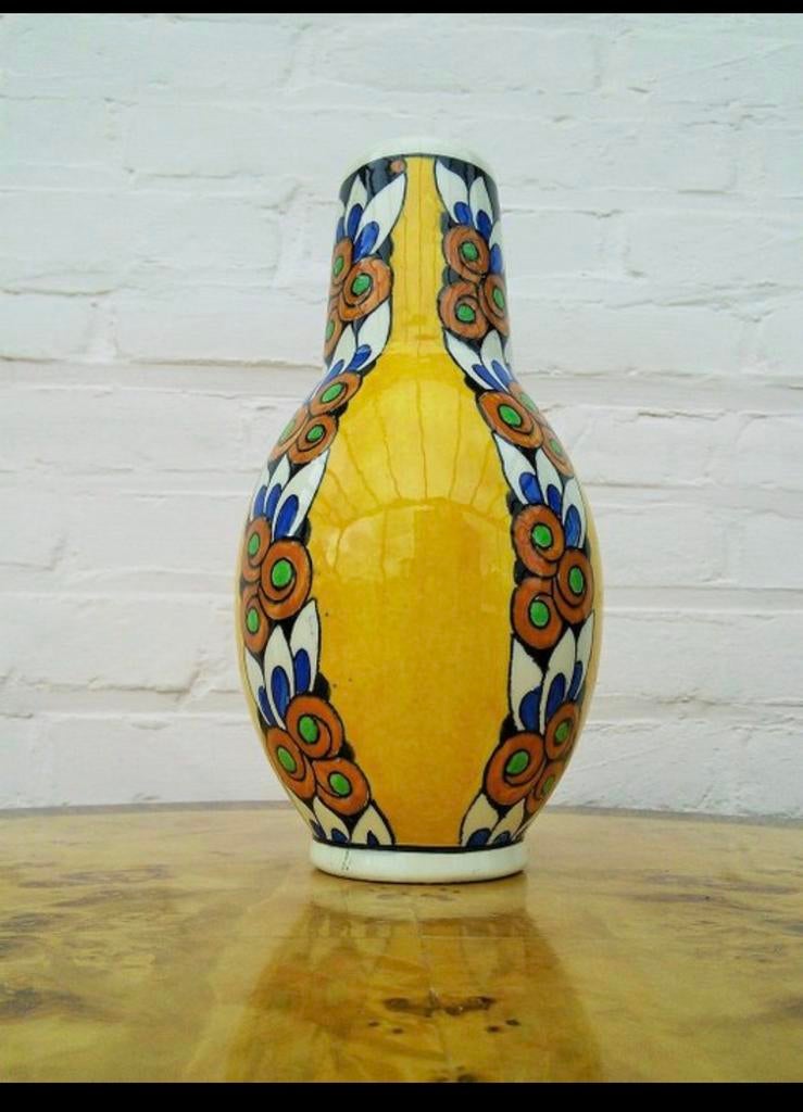 Catteau Art Deco vaas, Antiek en Kunst, Antiek | Vazen, Ophalen of Verzenden