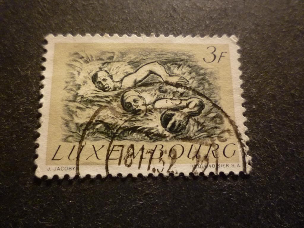 Luxemburg/Luxembourg 1952 Mi 498(o) Gestempeld/Oblitéré, Postzegels en Munten, Postzegels | Europa | Overig, Verzenden, Luxemburg