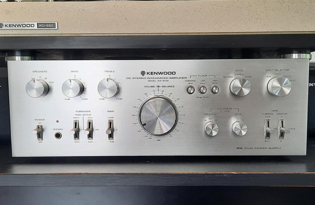 Kenwood KA-8100 DC Stereo Integrated Amplifier (1977-79)., Audio, Tv en Foto, Ophalen, Gebruikt, Stereo, 60 tot 120 watt