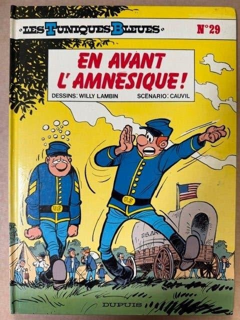 Les tuniques bleues tome 29 EO, Cauvin et..., Enlèvement ou Envoi, Une BD, Comme neuf