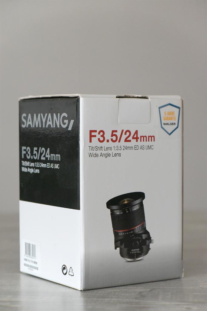 Objectif Samyang T-S 24mm f/3.5 ED, Enlèvement, Comme neuf, Autres types