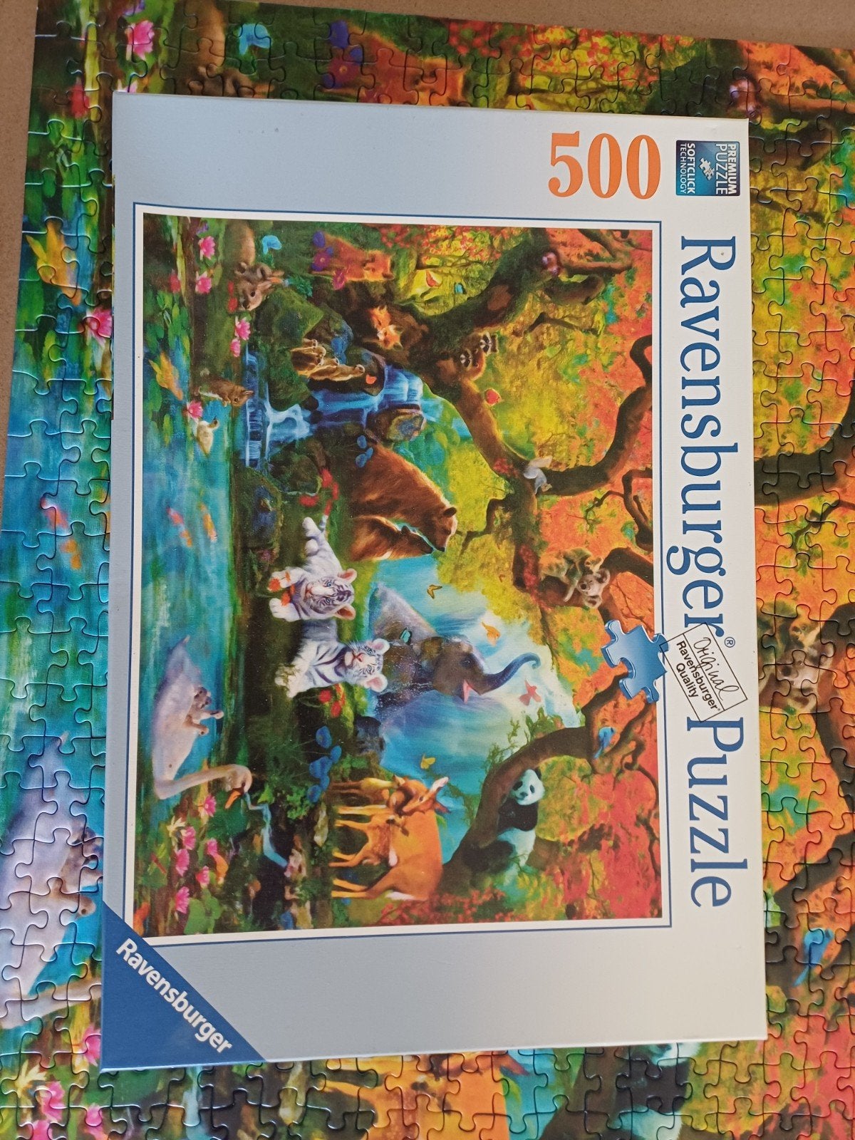 ravensburger 500stukjes, Ophalen, 500 t/m 1500 stukjes, Zo goed als nieuw, Legpuzzel