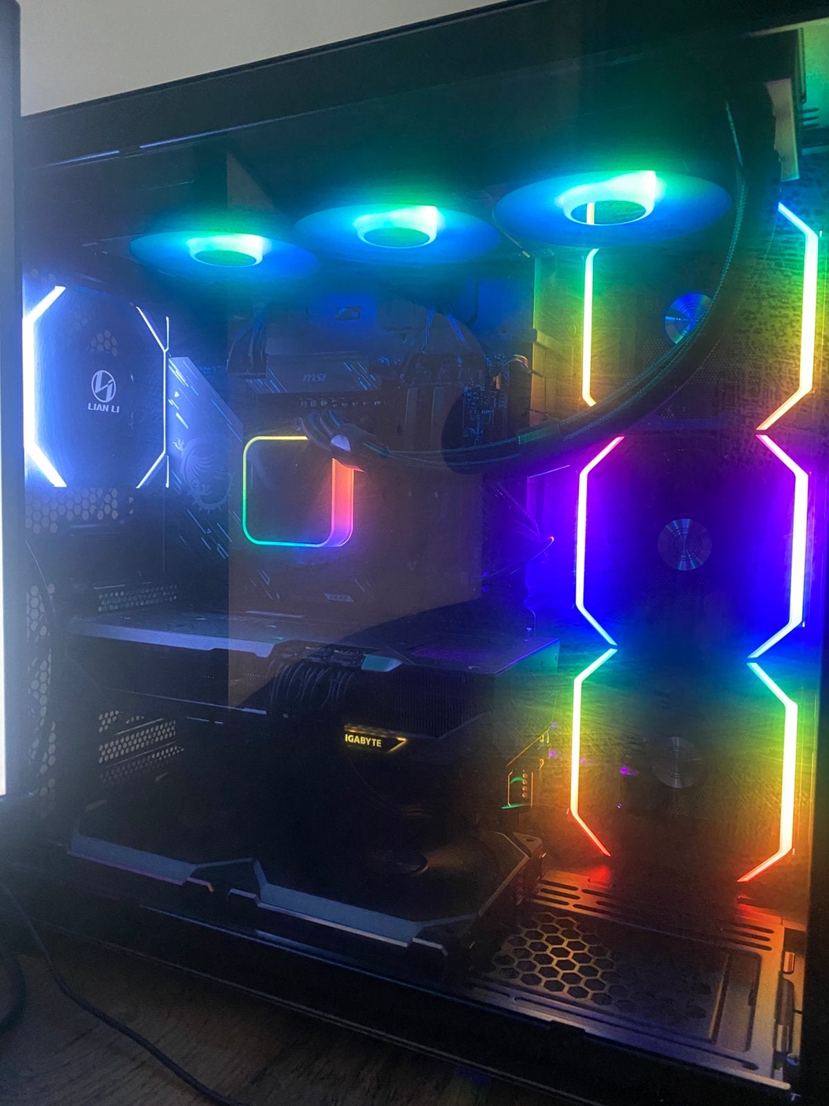 Game PC, Computers en Software, Desktop Pc's, Ophalen, Zo goed als nieuw, Gaming, SSD