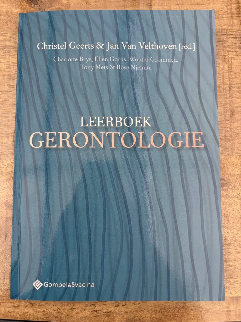Leerboek gerontologie te koop!, Boeken, Ophalen, Nieuw, Hogeschool