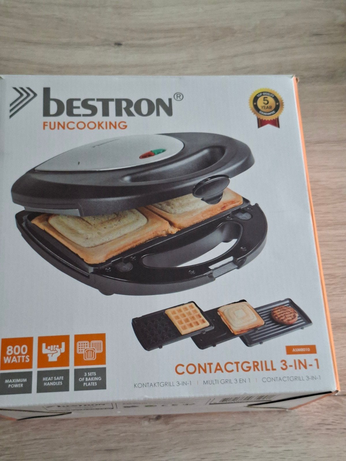 Bestron ASM8010, Ophalen, Zo goed als nieuw