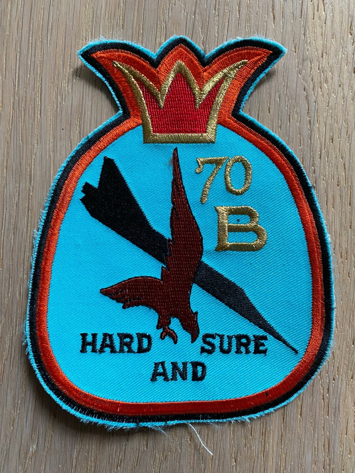 Force aérienne belge (Patch promotionnel 70B), Enlèvement ou Envoi, Neuf, Écusson, Insigne ou Logo