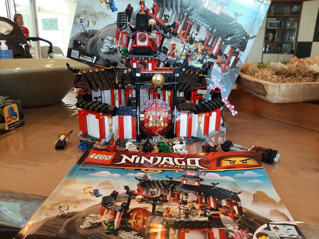Lego Ninjago set 70670 Monastery of Spinjitzu, Kinderen en Baby's, Speelgoed | Duplo en Lego, Zo goed als nieuw, Lego, Complete set