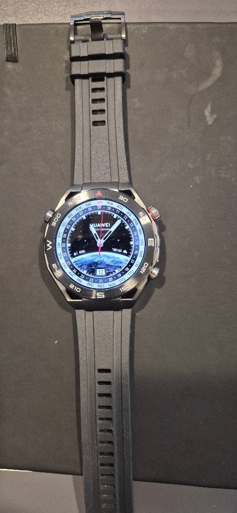 Huawei watch ultimate, Handtassen en Accessoires, Smartwatches, IOS, Ophalen of Verzenden, Huawei, Grijs