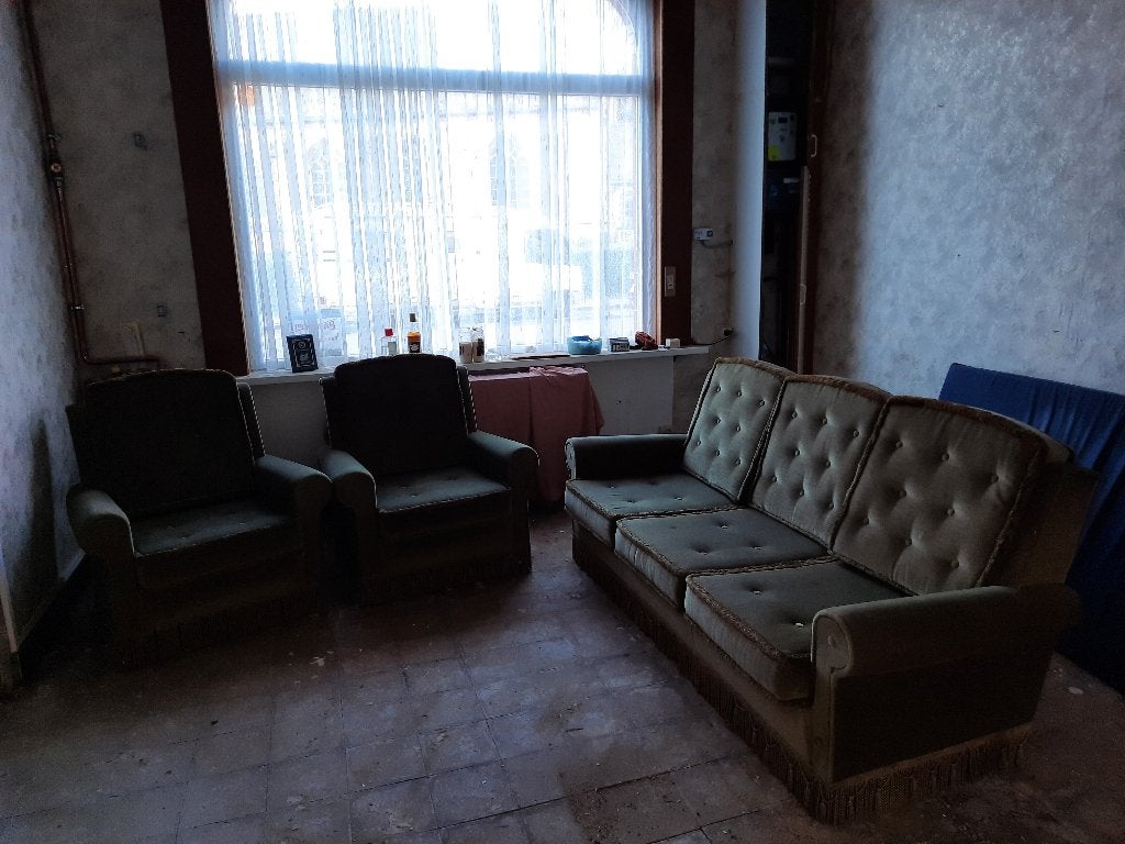 Stoffen salon, Ophalen, Gebruikt, Stof