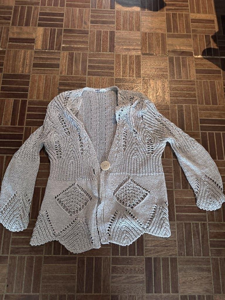 Veste en maille beige Jennyfer Paris, Taille 38/40 (M), Beige, Jennyfer Paris, Enlèvement