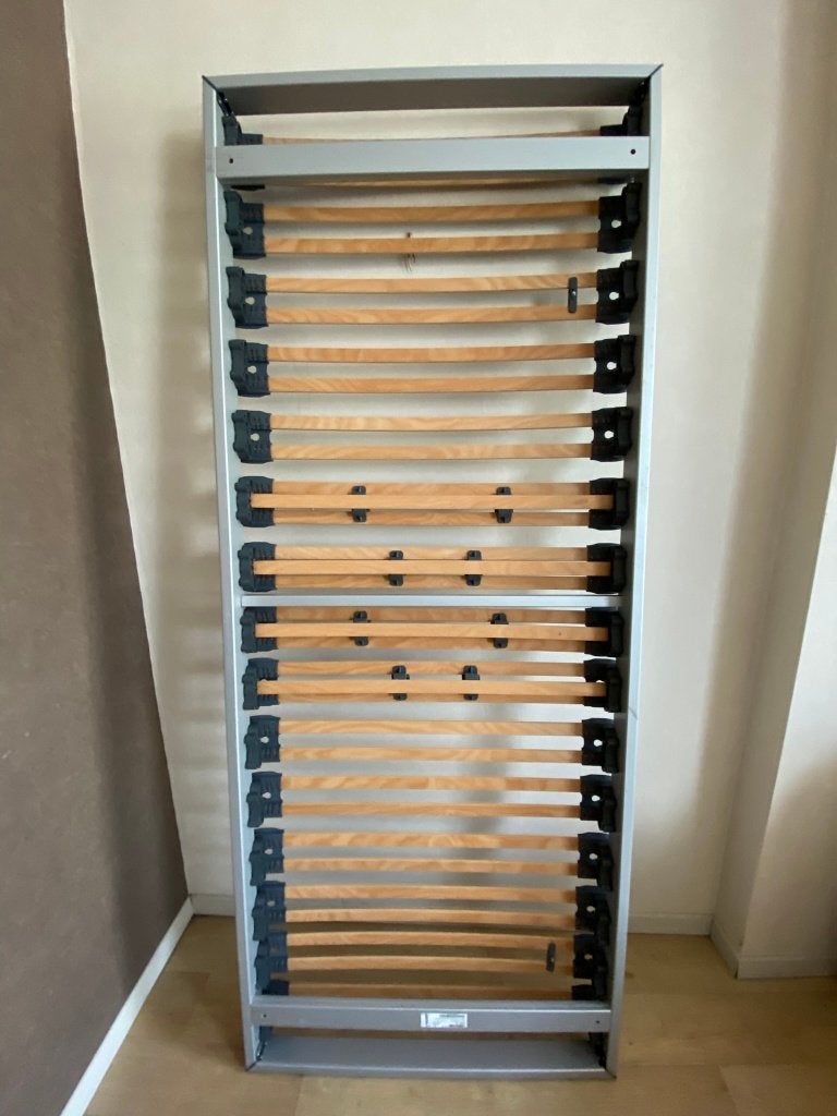 2 ergonomische lattenbodems, Ophalen, Gebruikt, 90 cm, Eenpersoons