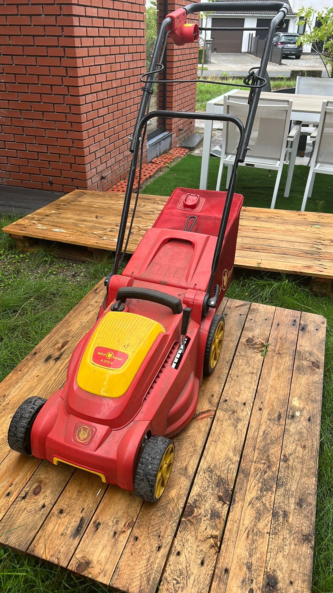 Wolf Garten A370 E grasmaaier, Enlèvement, Utilisé