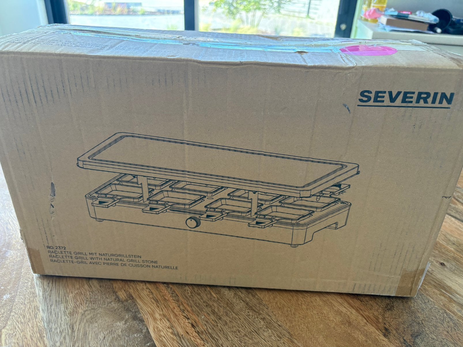 Severin Raclette Gourmette, Electroménager, Appareils à gourmet, Comme neuf, Enlèvement