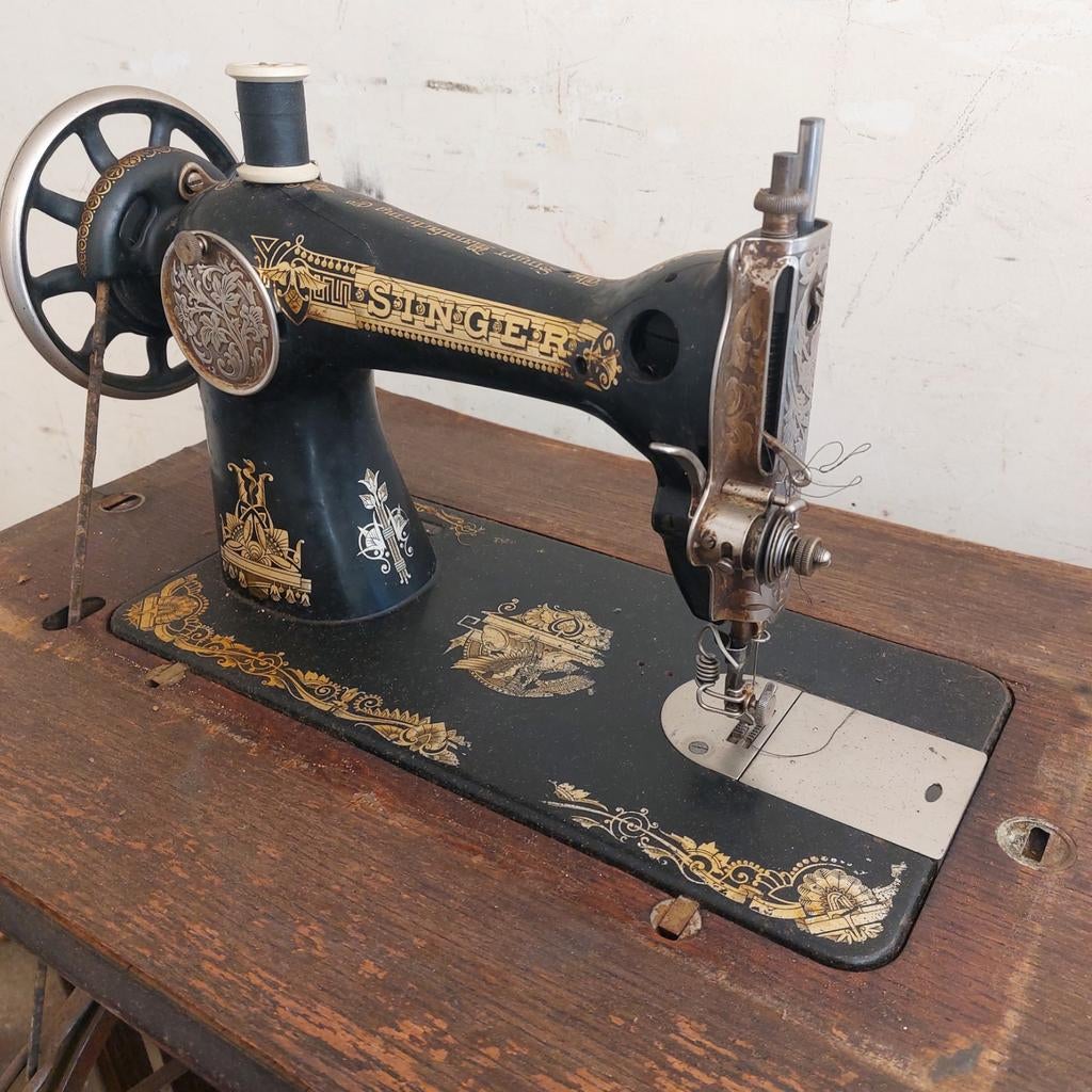 Naaimachine singer, Antiek en Kunst, Ophalen