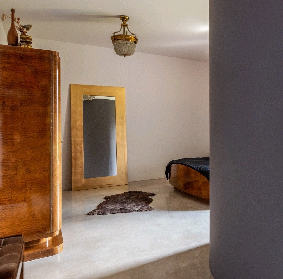 Grote Spiegel met vergulde rand, Maison & Meubles, Accessoires pour la Maison | Miroirs, Enlèvement, Comme neuf