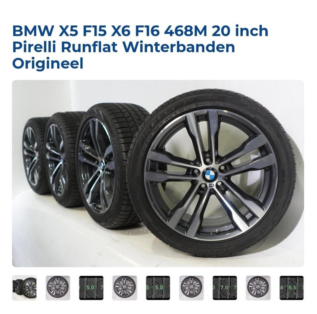 JANTES BMW X5 F15 F16 X6, Enlèvement ou Envoi, Jante(s)
