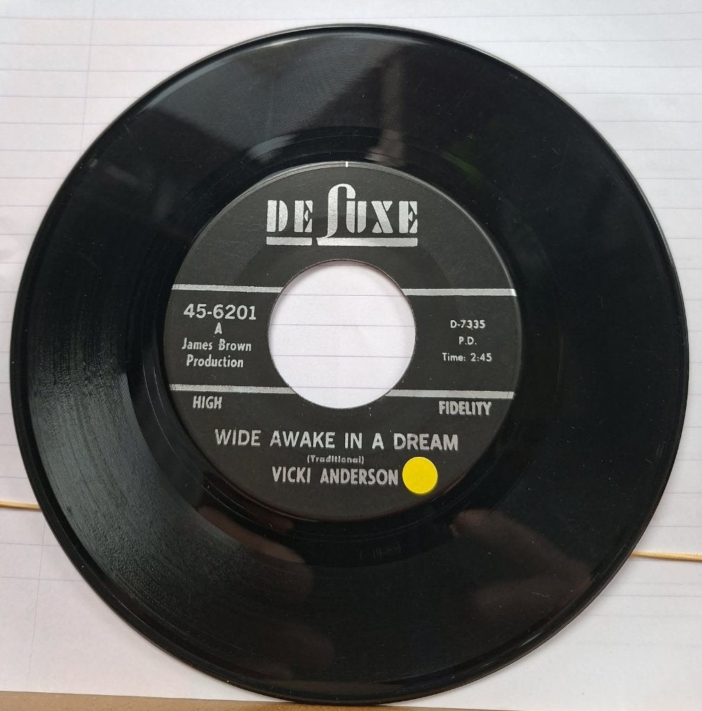 Popcorn Groove/Vicki Anderson - Klaarwakker in een droom, Gebruikt, Originele persing, 7 inch, Ophalen of Verzenden