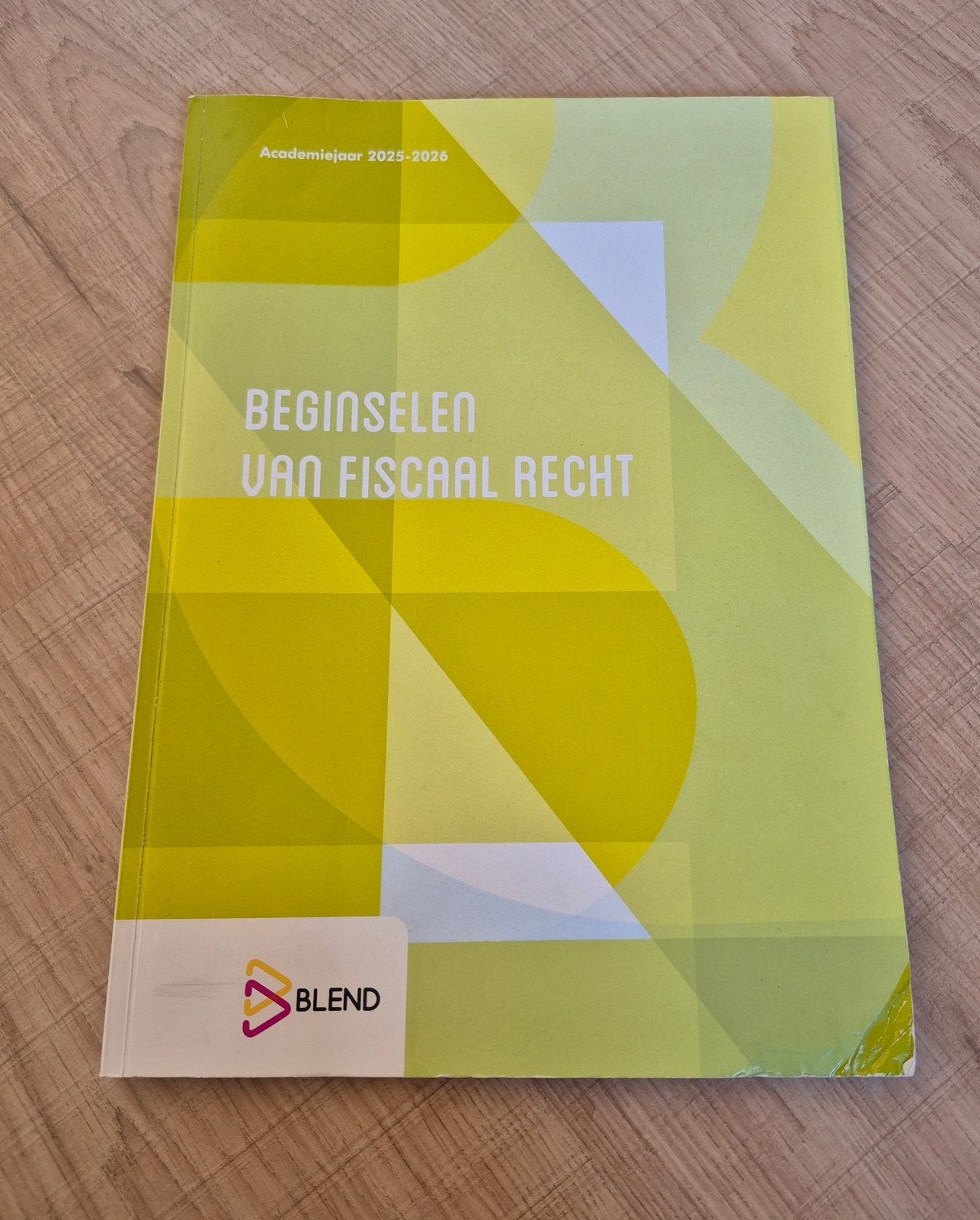 Studieboek: Beginselen van Fiscaal Recht 25-26, Boeken, Ophalen of Verzenden, Zo goed als nieuw, Economie
