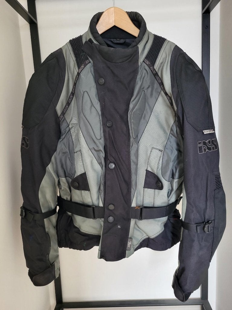 IXS zwartgrijze motorvest all seasons maat XL, Ophalen, Ixs, Richa, Bering ., Jas | textiel, Heren