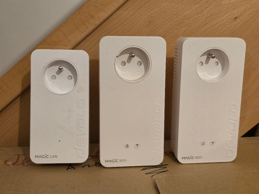 devolo Magic WiFi PLC-kit (Multiroom - 3 stopcontacten), Ophalen, Gebruikt, Devolo
