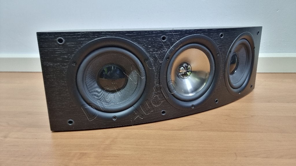 KEF IQ60C centerspeaker in de elegante kleur Black ash, Audio, Tv en Foto, Luidsprekerboxen, 150 watt of meer, Basreflex, Ophalen of Verzenden