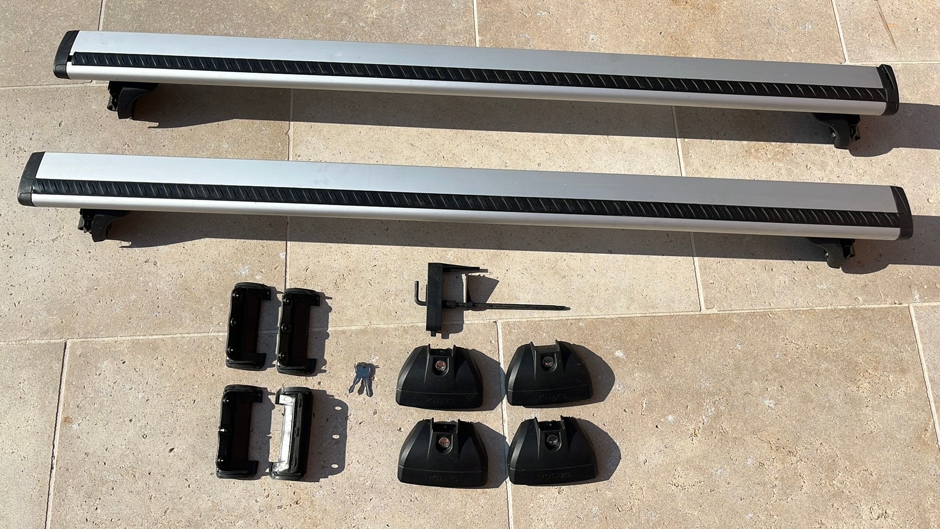 Barre de toit Volvo, rail de toit fermé V60 XC60, Enlèvement, Utilisé