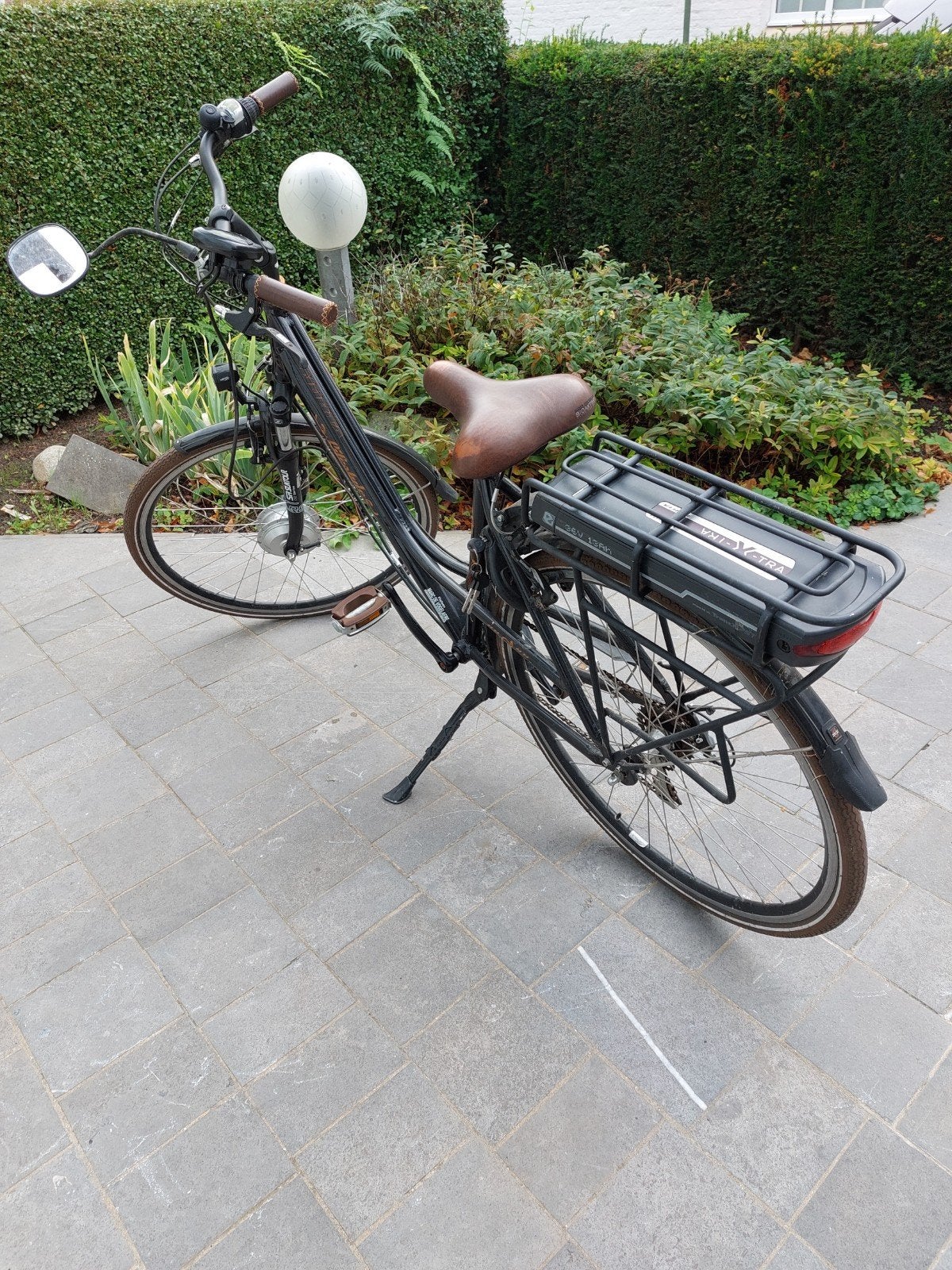 electrische fiets voor opmaak of afbraak, Ophalen