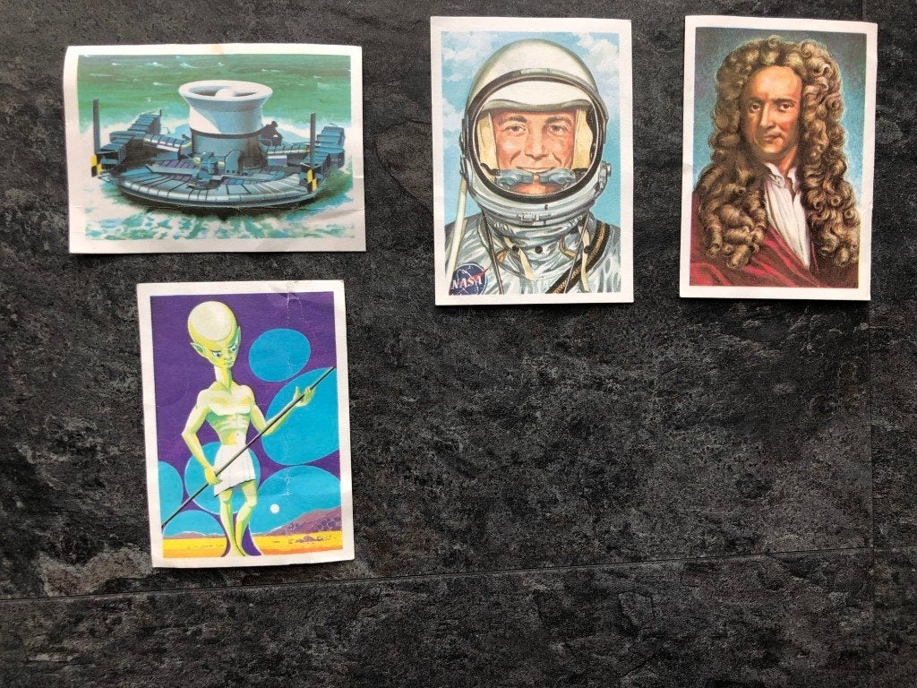 9 estampes de Jacques Superchocolat : océans et étoiles, Enlèvement ou Envoi