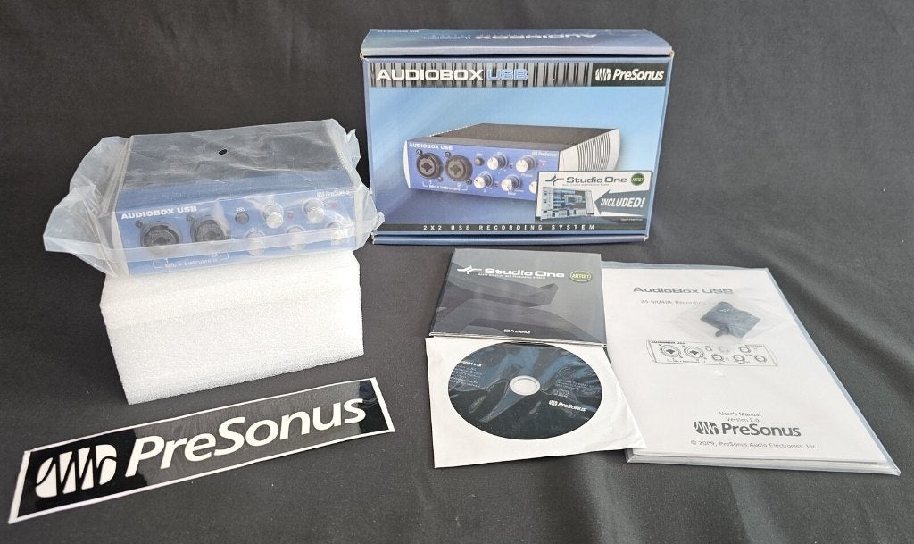 Presonus USB Audio Box, gloednieuw, met Studio One, Ophalen, Nieuw, Extern, PreSonus