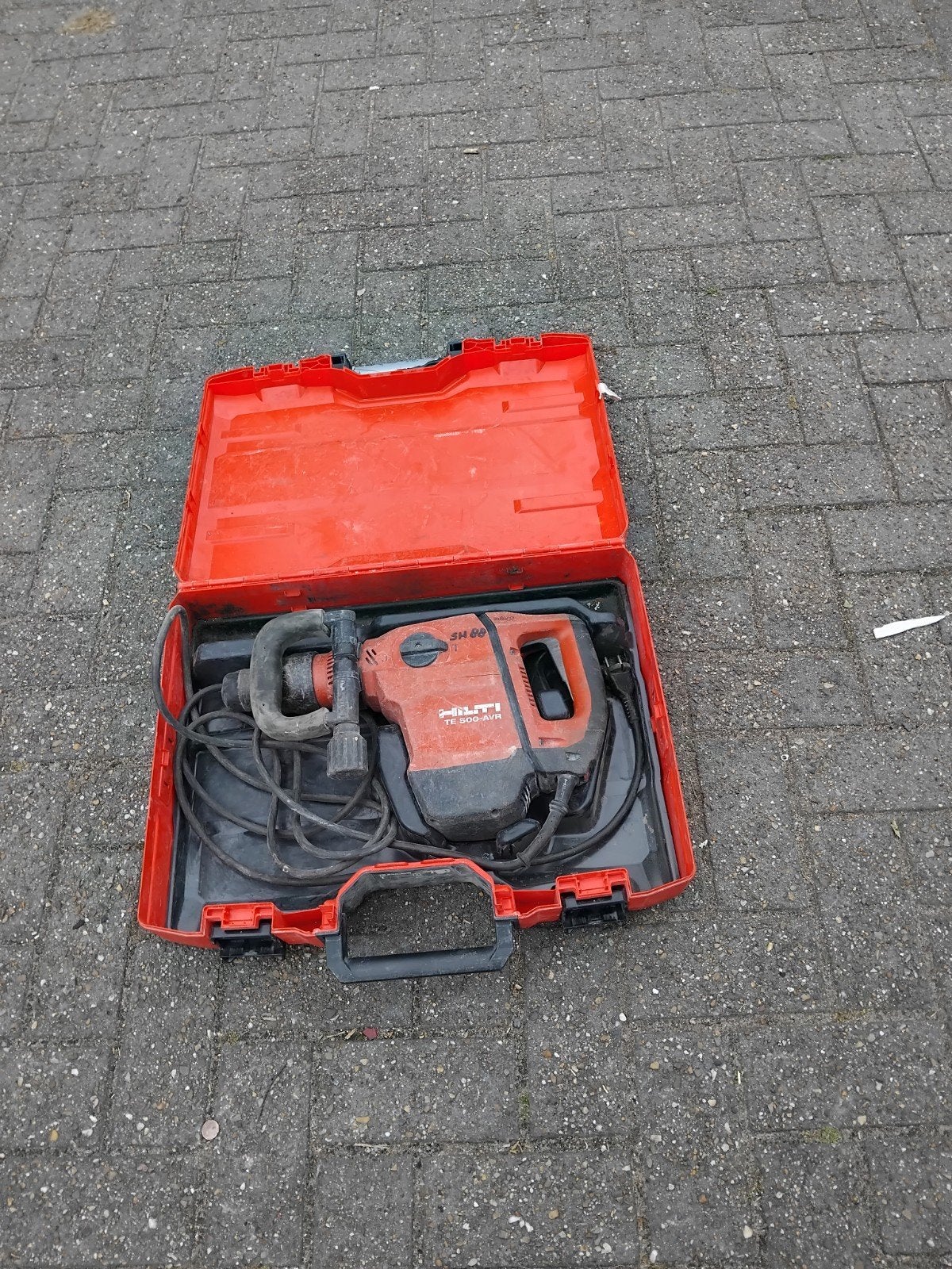 Hilti breekhamer te 500avr, Ophalen