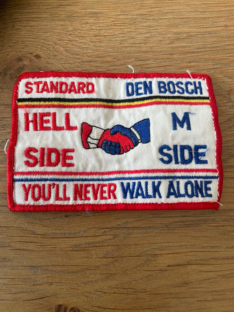 Patch Hell-Side Standard Liege, Verzamelen, Sportartikelen en Voetbal, Ophalen of Verzenden, Gebruikt, Overige typen