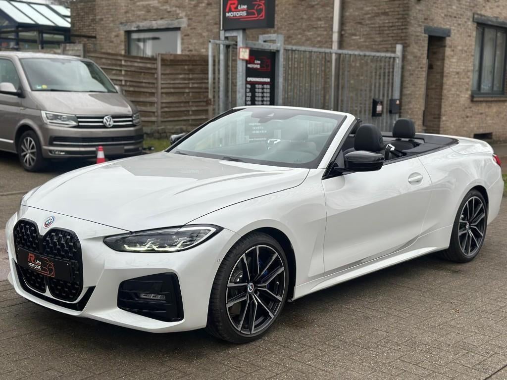 BMW 420 i -Cabrio - M Pakket - 40KM !! - NIEUWSTAAT -, Auto's, Automaat, 4 zetels, Achterwielaandrijving, 4 cilinders