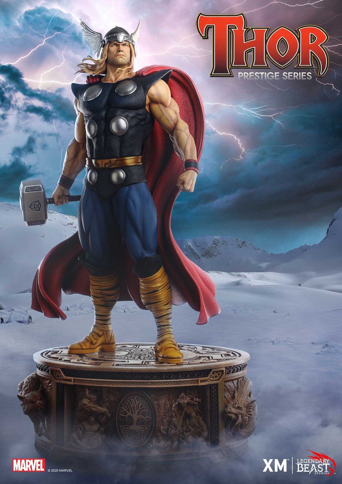 Legendary Beast Studios Thor Premium Edition Avengers Marvel, Collections, Enlèvement, Comme neuf, Humain
