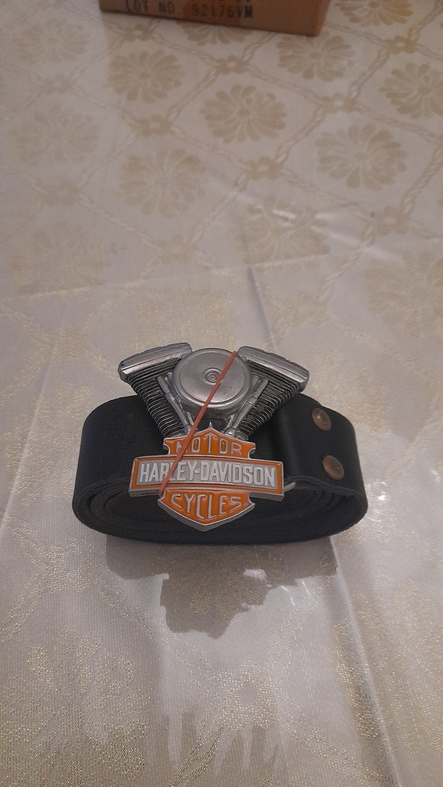Ceinture Noir, Vêtements | Hommes, Ceintures, Cuir véritable, 115 cm ou plus, Enlèvement, Harley davidson